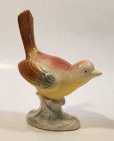 Vintage Spalding China Song Bird 6 1/8" Tall Ceramic Figurine