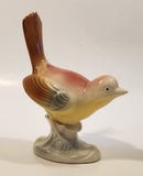 Vintage Spalding China Song Bird 6 1/8" Tall Ceramic Figurine