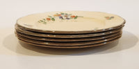 Alfred Meakin England Ryanham Marquis Shape Marigold 6 1/2" Side Plates Set of 5