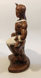 Treasure Craft Hawaiian Beach Drummer 10 1/2" Tall Ceramic Statue Figurine