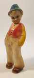 Vintage German Dutch Boy Chalkware Figurine