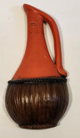 Vintage 1960s Sexton Style Water Jug 8" Tall Chalkware Wall Hanging