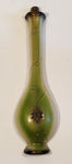 Vintage Green Bottle 3 1/4" x 11 1/4" Chalkware Wall Hanging