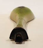 Vintage Green Bottle 3 1/4" x 11 1/4" Chalkware Wall Hanging