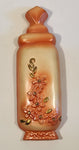 Vintage Favor Industries Pink Orange Peach Bottle 5 1/4" x 7 1/4" Chalkware Wall Hanging