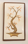 Vintage Tuscanart Toronto Canada Bonsai Tree 7 3/4" x 14" Chalkware Wall Hanging