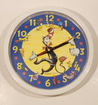 2004 Dr. Seuss Enterprises The Cat In The Hat 9 3/4" Wall Clock