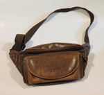 The Stone Brown Leather Like Fanny Pack Waist Bag