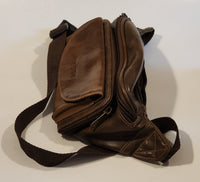 The Stone Brown Leather Like Fanny Pack Waist Bag