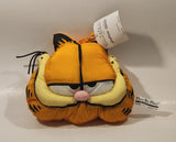 1995 Paws Play By Play Garfield 9" Tall Toy Plush Stuffed Character with Suction Cup and Original Tags