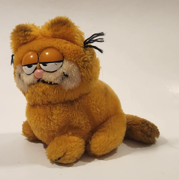 1978 R. Dakin Paws Garfield 5" Tall Toy Mini Bean Bag Plush Stuffed Character