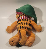 2006 Ty Beanie Buddy Paws Garfield Christmas 12" Tall Toy Plush Stuffed Character with Tag