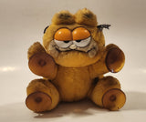 1978, 1981 Dakin Paws Garfield 'I'm Climbing Walls For You' 6 1/2" Tall Toy Plush Stuffed Character with Suction Cup Hanging