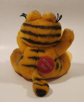 1978, 1981 Dakin Paws Garfield 'Cat Attack' 6 1/2" Tall Toy Plush Stuffed Character with Suction Cup Hanging