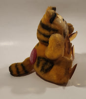 1978, 1981 Dakin Paws Garfield 'Cat Attack' 6 1/2" Tall Toy Plush Stuffed Character with Suction Cup Hanging