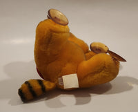 1978, 1981 Dakin Paws Garfield 'Cat Attack' 6 1/2" Tall Toy Plush Stuffed Character with Suction Cup Hanging