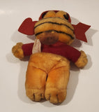 1978, 1981 Dakin Paws Garfield 'Love Struck!' 8 1/2" Tall Toy Plush Stuffed Character with Suction Cup Hanging