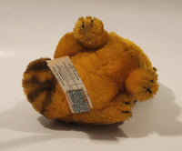 1978, 1981 Dakin Paws Garfield Graduation Cap 6 1/2" Tall Toy Plush Stuffed Character