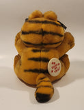 1978, 1981 Dakin Paws Garfield 'Stuck On You!' 8" Tall Toy Plush Stuffed Character with Suction Cup Hanging