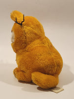 1978, 1981 Dakin Paws Garfield 6 1/2" Tall Toy Plush Stuffed Character