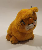 1978, 1981 Dakin Paws Garfield 6 1/2" Tall Toy Plush Stuffed Character