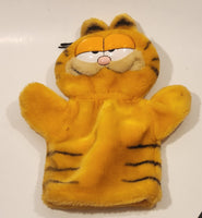 1978, 1981 Dakin Paws Garfield 11 1/2" Tall Toy Plush Character Hand Puppet