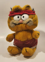 1978, 1981 Fun Farm Paws Garfield Gym Clothes 10" Tall Toy Plush Stuffed Character