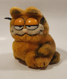 1978, 1981 Dakin Paws Garfield 6 1/2" Tall Toy Plush Stuffed Character