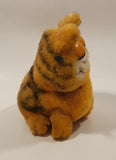 1978, 1981 Dakin Paws Garfield 6 1/2" Tall Toy Plush Stuffed Character