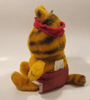 1978, 1981 Fun Farm Paws Garfield Gym Clothes 10" Tall Toy Plush Stuffed Character