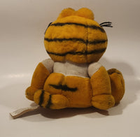 1978, 1981 Dakin Paws Garfield 'I Hate Mondays' 8" Tall Toy Plush Stuffed Character