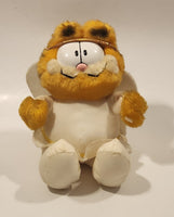 1990 McDonald's M-B Sales Paws Garfield Angel 7" Tall Toy Plush Stuffed Character