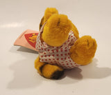 1978 1981 Dakin Paws Garfield Valentines Heart Shorts 7 1/2" Tall Toy Plush Stuffed Character with Tag