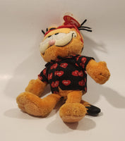 2005 Ty Beanie Babies Paws Garfield Valentine's Day I Love You Shirt 9 1/2" Tall Toy Plush Stuffed Character with Tag