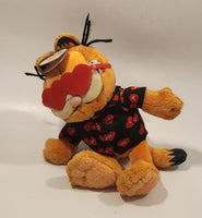 2005 Ty Beanie Babies Paws Garfield Valentine's Day I Love You Shirt 9 1/2" Tall Toy Plush Stuffed Character with Tag