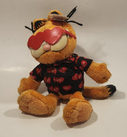 2005 Ty Beanie Babies Paws Garfield Valentine's Day I Love You Shirt 9 1/2" Tall Toy Plush Stuffed Character with Tag