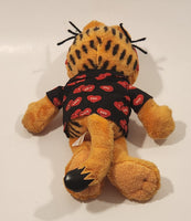 2005 Ty Beanie Babies Paws Garfield Valentine's Day I Love You Shirt 9 1/2" Tall Toy Plush Stuffed Character with Tag