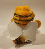 1990 McDonald's M-B Sales Paws Garfield Angel 7" Tall Toy Plush Stuffed Character with Tag