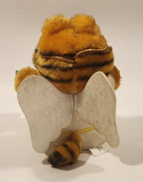 1990 McDonald's M-B Sales Paws Garfield Angel 7" Tall Toy Plush Stuffed Character with Tag