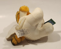 1990 McDonald's M-B Sales Paws Garfield Angel 7" Tall Toy Plush Stuffed Character with Tag