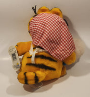 1978 1981 Dakin Paws Garfield Mother's Day Cleaner 'I Don't Do Windows" 9" Tall Toy Plush Stuffed Character with Tag