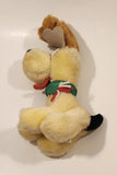 1990 McDonald's M-B Sales Paws Garfield Reindeer 9 1/2" Tall Toy Plush Stuffed Character