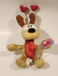 Russell Stover Garfield Odie Valentine's Day 9" Tall Toy Plush Stuffed Character with Tag