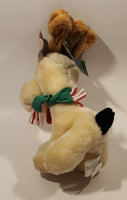 1990 McDonald's M-B Sales Paws Garfield Reindeer 9 1/2" Tall Toy Plush Stuffed Character with Tag