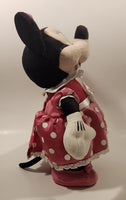 The Disney Store Minnie Mouse Animated Dancing Singing Moving 13" Tall Toy Plush Stuffed Character