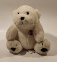 1993 Coca Cola Polar Bear 7" Tall Toy Stuffed Plush Mascot