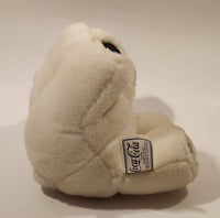 1993 Coca Cola Polar Bear 7" Tall Toy Stuffed Plush Mascot