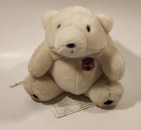 1993 Coca Cola Polar Bear 7" Tall Toy Stuffed Plush Mascot