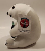 1993 Play By Play Coca Cola Polar Bear 7" Tall Toy Stuffed Plush Mascot with Tag