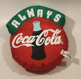 1993 Play By Play Always Coca Cola 10" Tall Toy Stuffed Plush with Window Suction Cup